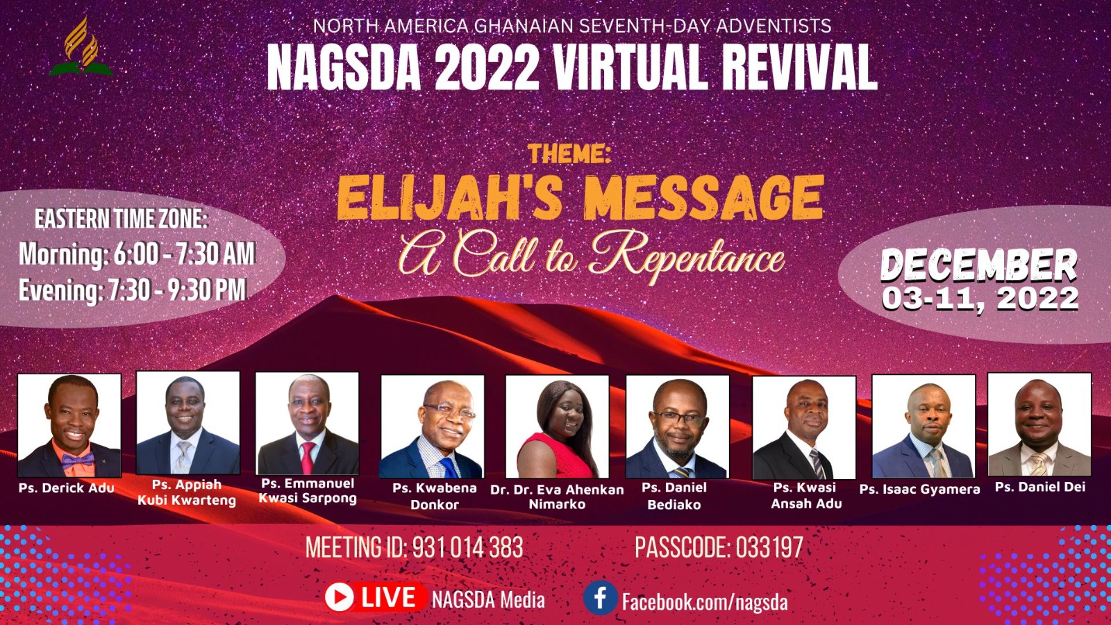 NAGSDA 2022 VIRTUAL REVIVAL - NAGSDA Events